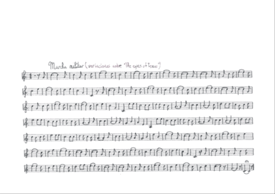 Marcha militar Organ Solo scores gallery preview page 1