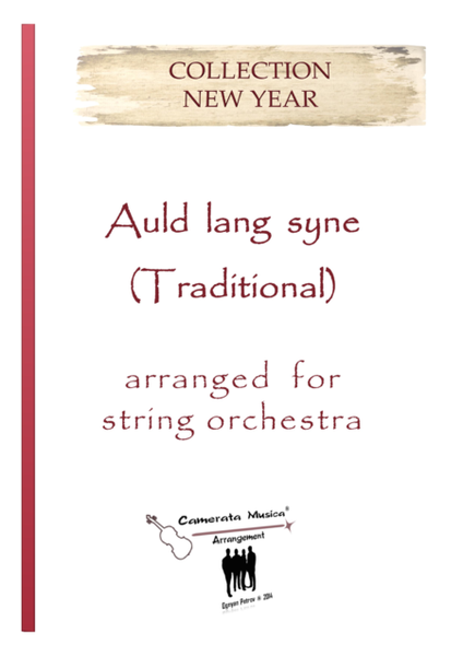 Auld lang syne - Arranged for string orchestra image number null