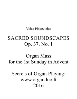Book cover for Organ Mass For The 1st Sunday In Advent, Op. 37