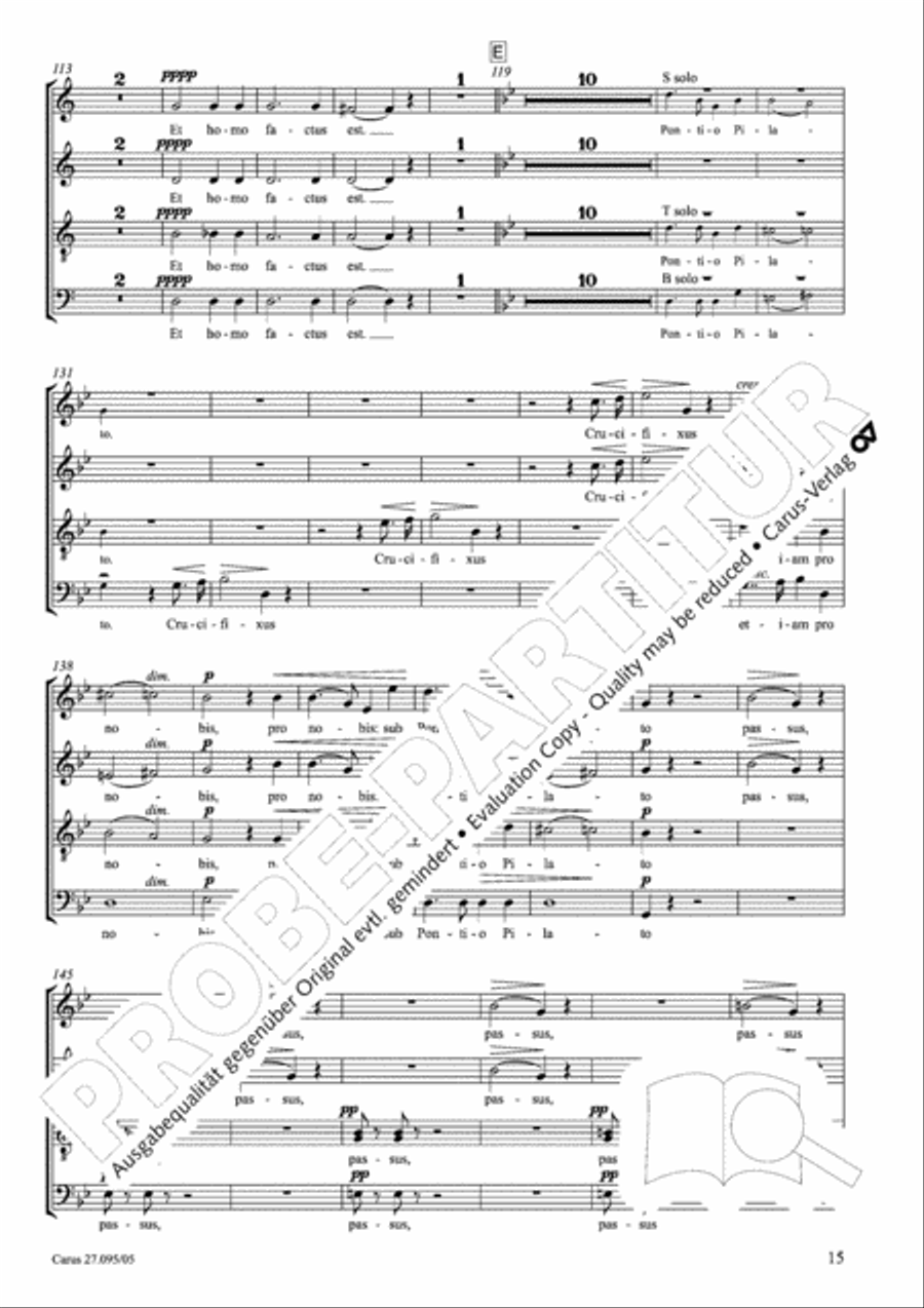 Messe solennelle de sainte Cecile Messe solennelle de sainte Cecile STB scores gallery preview page 16