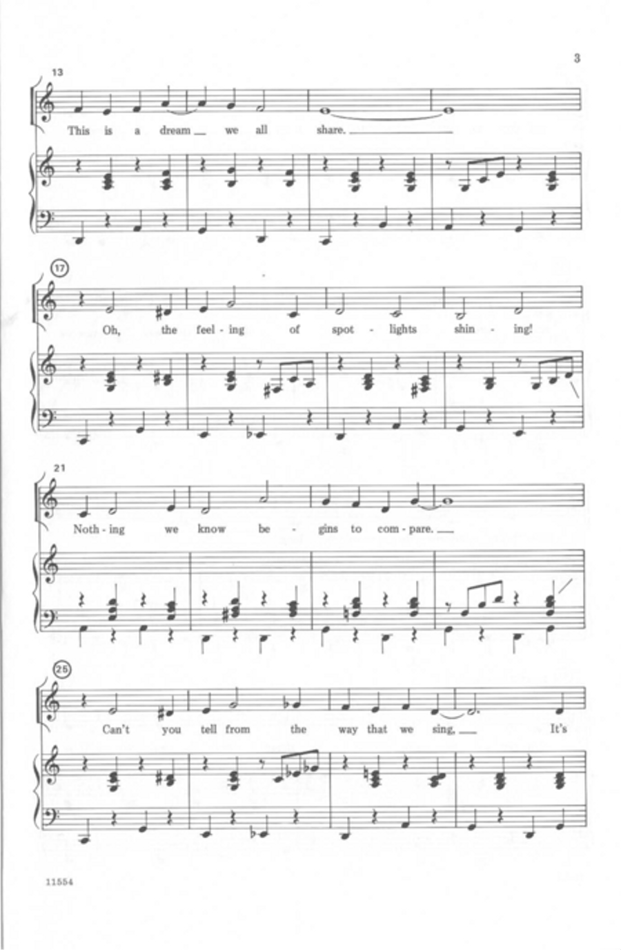 Regards to Broadway! - Soundtrax CD (CD only) Choir scores gallery preview page 3