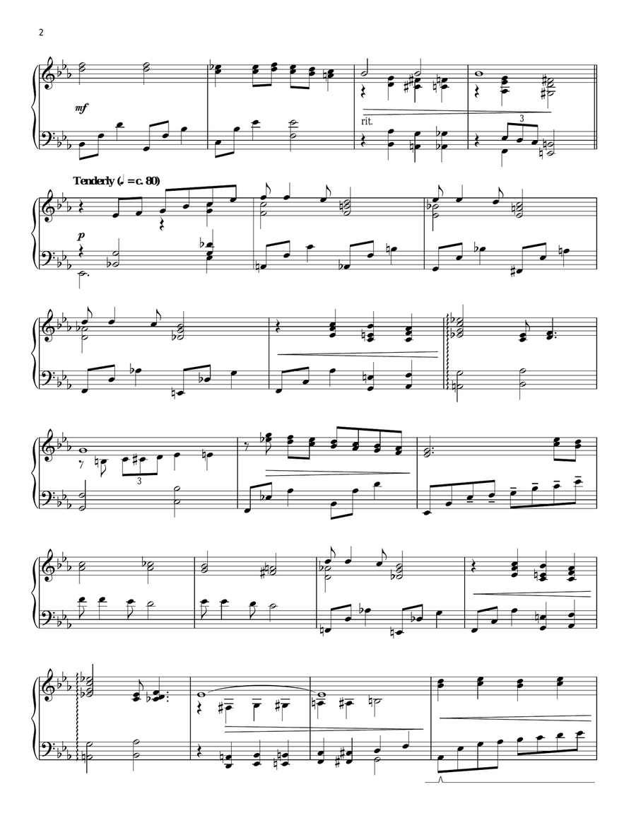 Someone To Watch Over Me (arr. Phillip Keveren) Piano Solo scores gallery preview page 2