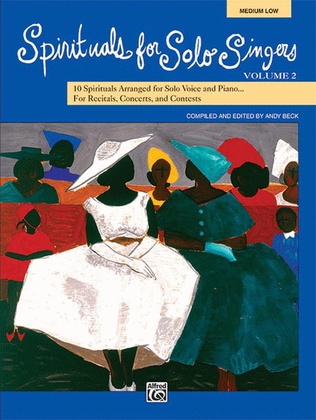 Book cover for Spirituals for Solo Singers, Book 2