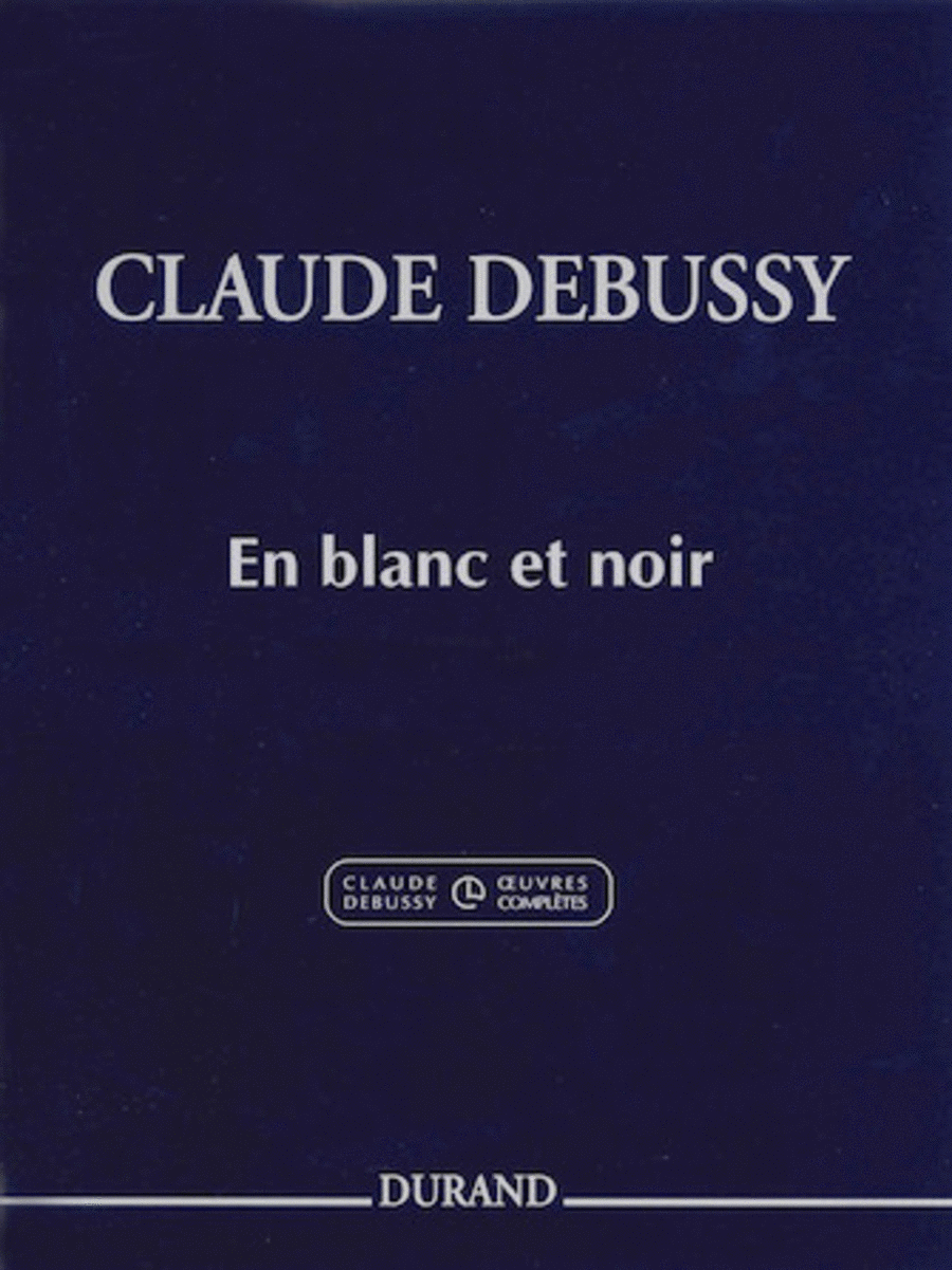 En blanc et noir Piano Duet scores gallery preview page 1