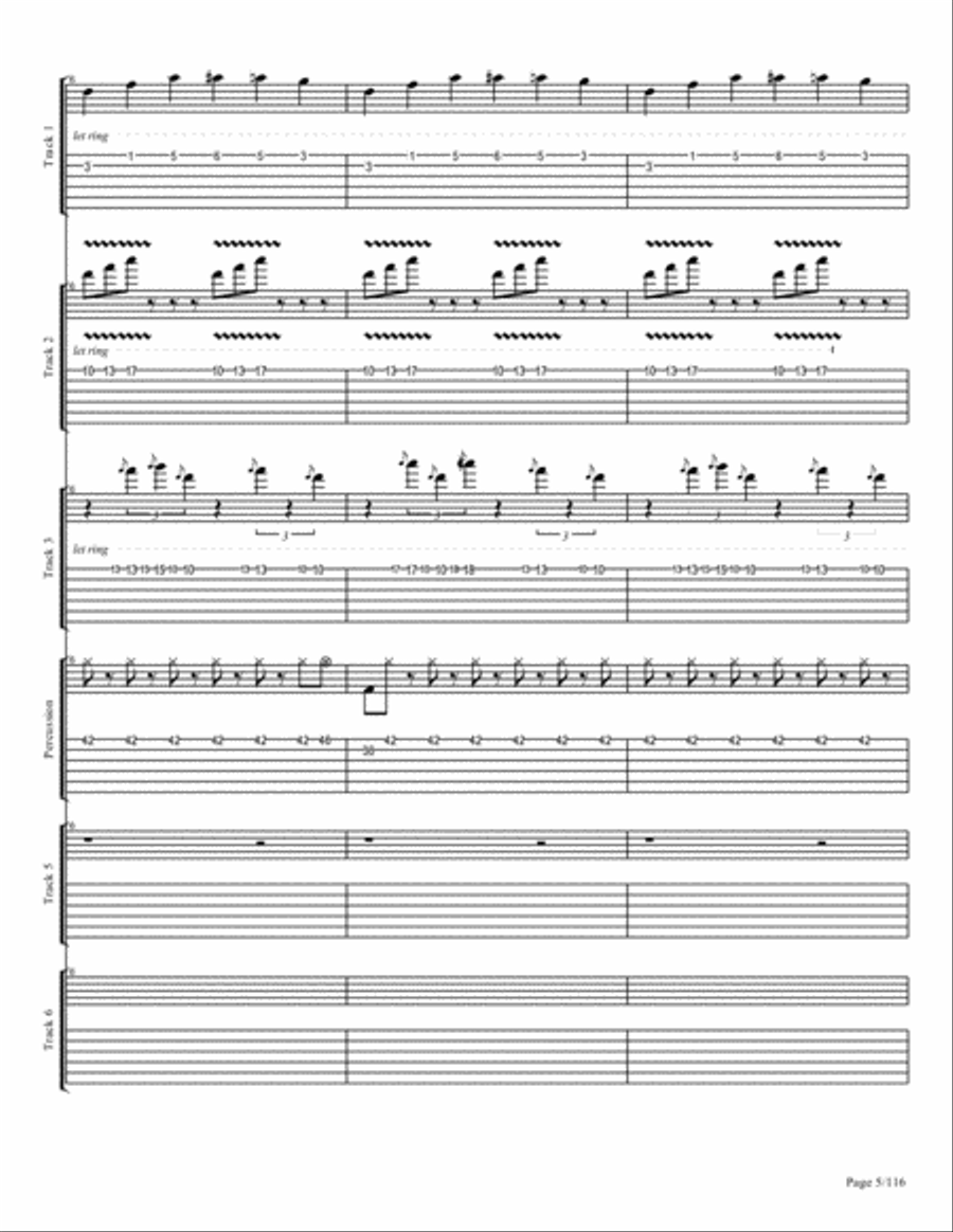 Un Sentiment D' Ennui Un Sentiment D' Ennui Small Ensemble scores gallery preview page 5