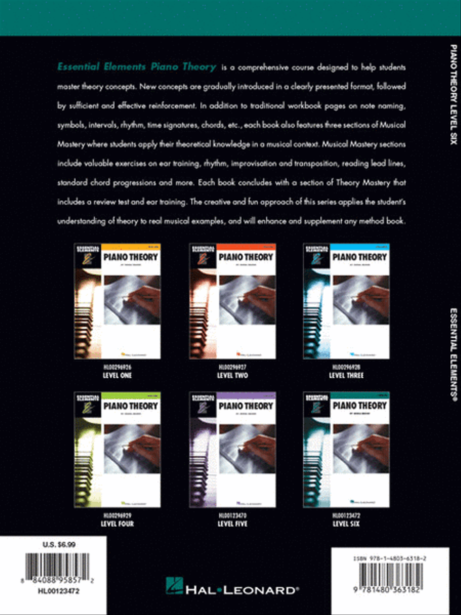 Essential Elements Piano Theory – Level 6 Piano Method scores gallery preview page 6