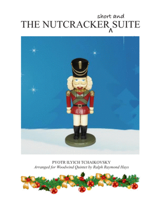 Book cover for THE NUTCRACKER (short and) SUITE - for woodwind quintet
