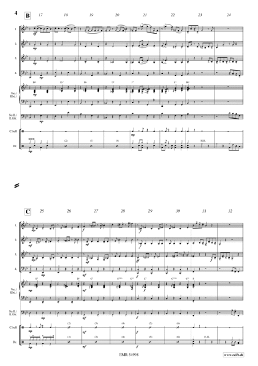 Bugatti Step Woodwind Quartet scores gallery preview page 4