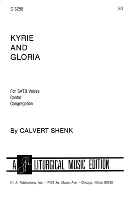 Book cover for Kyrie and Gloria