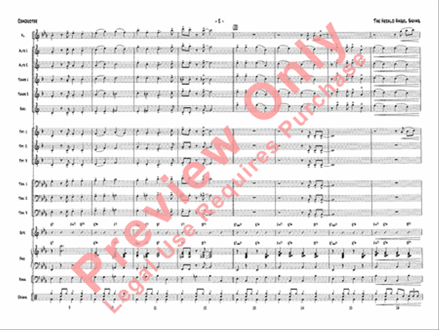 (The) Herald Angel Swing Jazz Ensemble scores gallery preview page 5