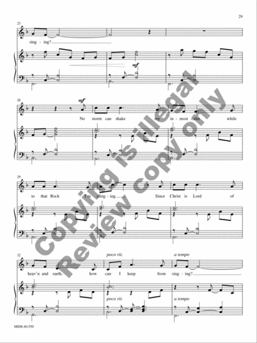 Sing Praise Voice Solo scores gallery preview page 18