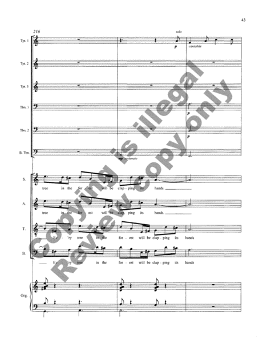 Rorate caeli (In Anticipation of the Redeemer) (Full Score) Choir scores gallery preview page 15