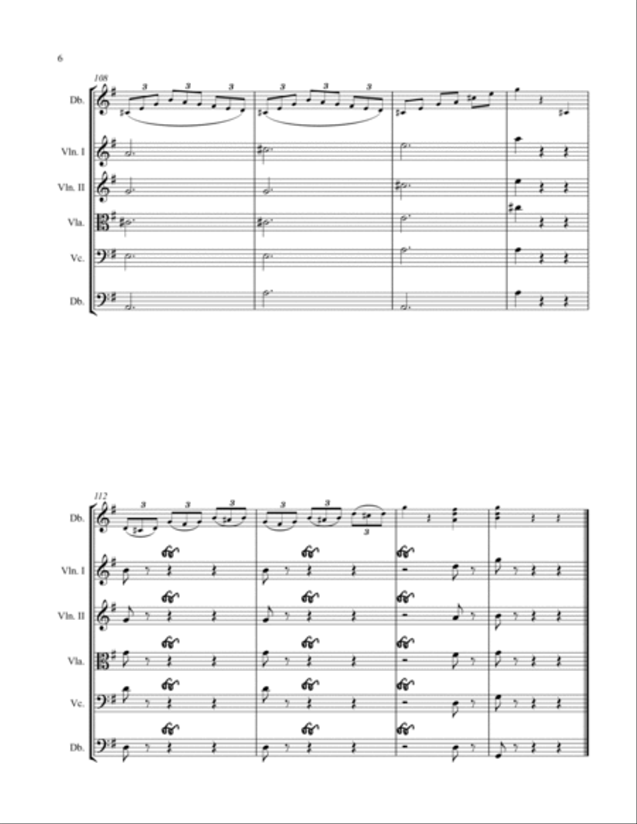 Valse Miniature String Orchestra scores gallery preview page 6