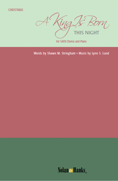 A King Is Born This Night - SATB image number null