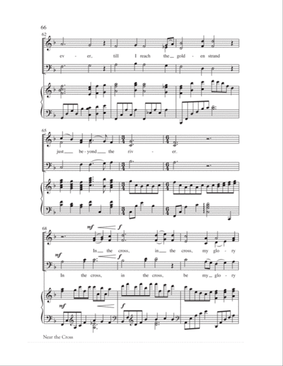 We Remember Calvary (SAB) 3-Part scores gallery preview page 69