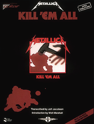 Book cover for Metallica – Kill 'Em All