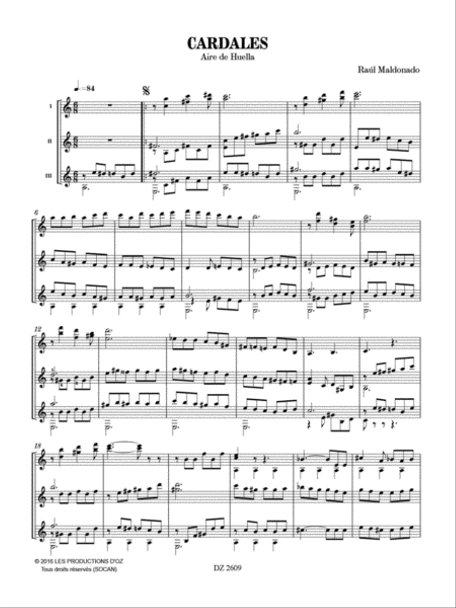Pasajero en el Tiempo Pasajero en el Tiempo Classical Guitar scores gallery preview page 2