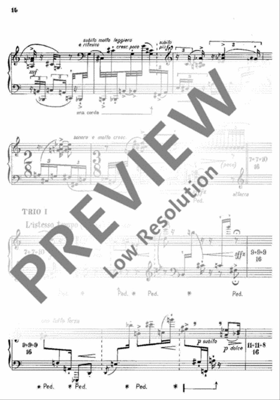 Sonata No. 1 Sonata No. 1 Piano Solo scores gallery preview page 15
