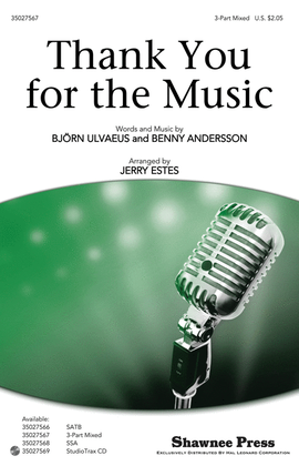 Book cover for Thank You for the Music