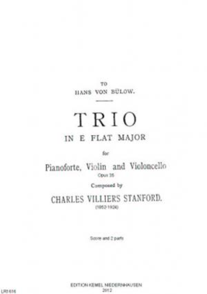 Trio in E flat major