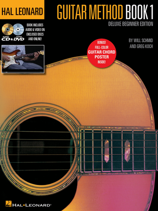 Hal Leonard Guitar Method – Book 1, Deluxe Beginner Edition