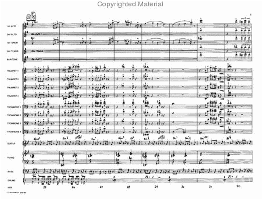 Hip Hoppin' Jazz Ensemble scores gallery preview page 5