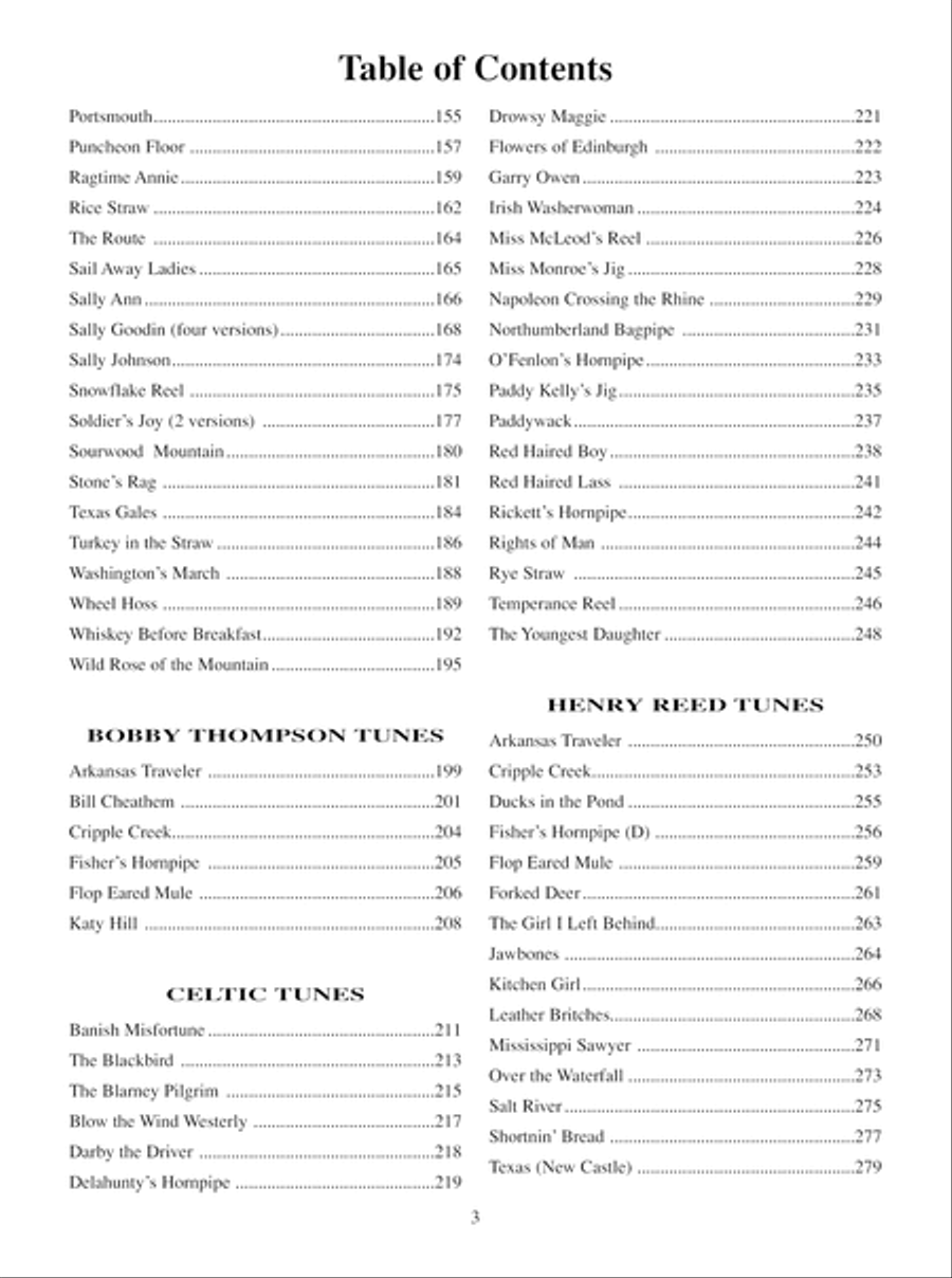 Tony Trischka Master Collection of Fiddle Tunes for Banjo Banjo scores gallery preview page 9