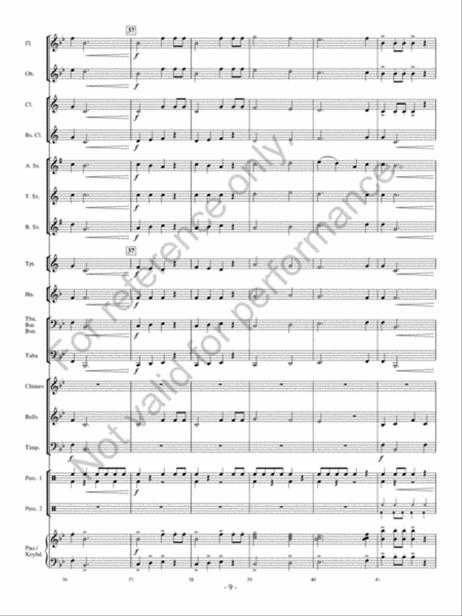 Our First Band Concert Concert Band scores gallery preview page 13