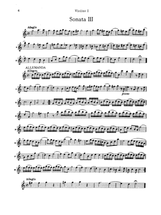 Book cover for Vivaldi: Sonatas da Camera a Tre (Book I, Nos. 1-6)
