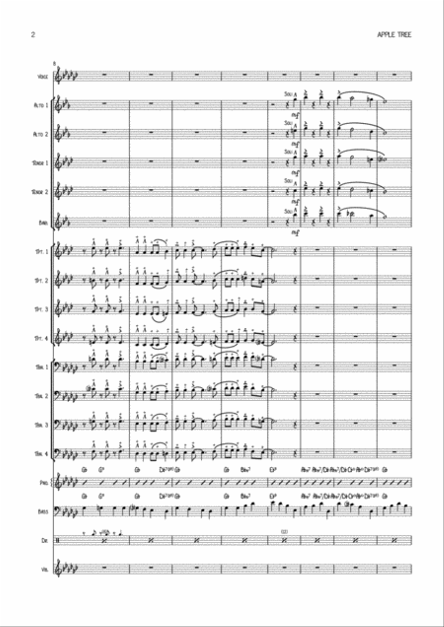 Don't Sit Under The Apple Tree (with Anyone Else But Me) Saxophone scores gallery preview page 2