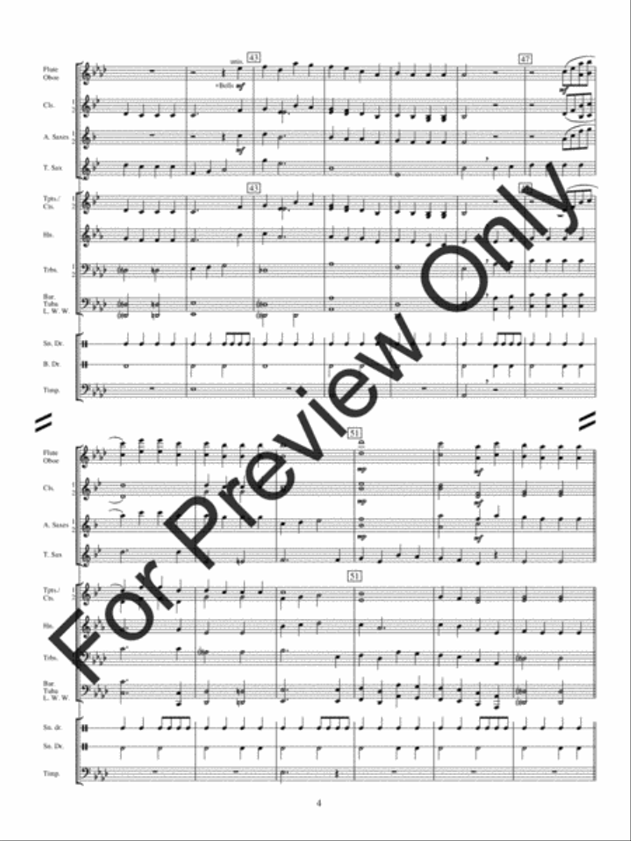 Irish Fantasy (Score) Concert Band scores gallery preview page 6
