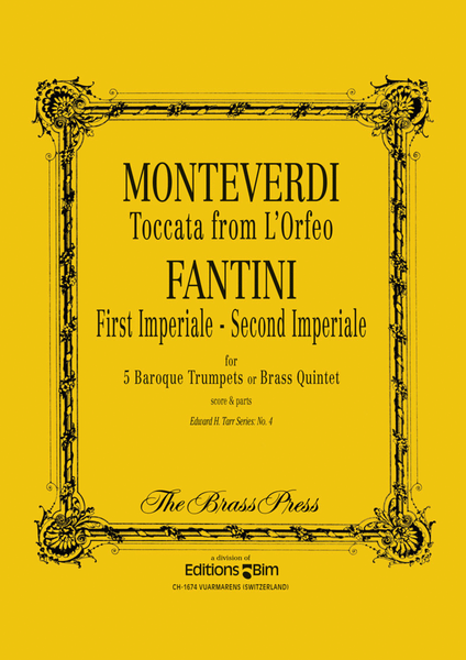 Toccata from Orfeo (+ 1st /2nd Imperiale)