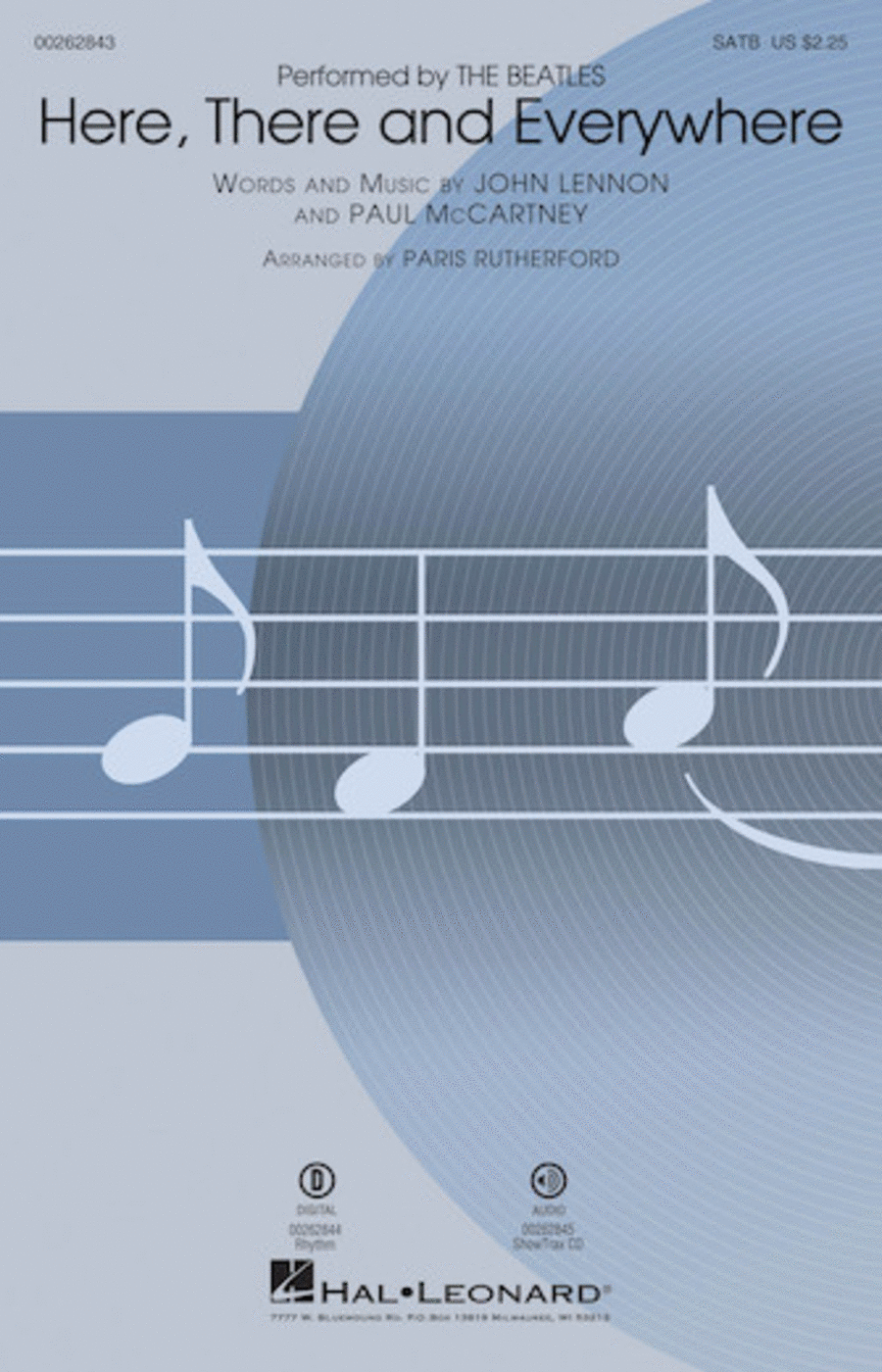Here, There And Everywhere Vocal Jazz Ensemble scores gallery preview page 1