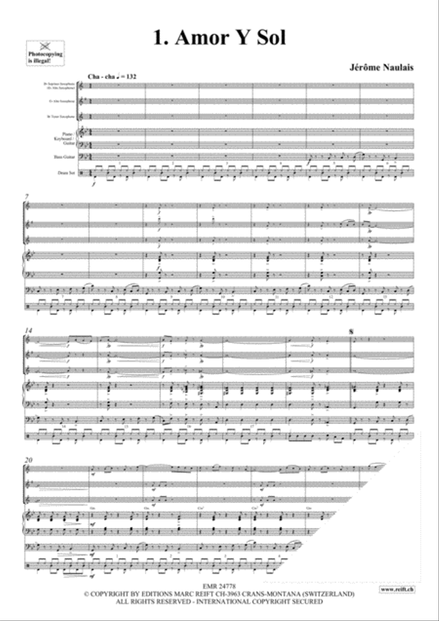 Play With Your Band Volume 1 Saxophone Ensemble scores gallery preview page 4