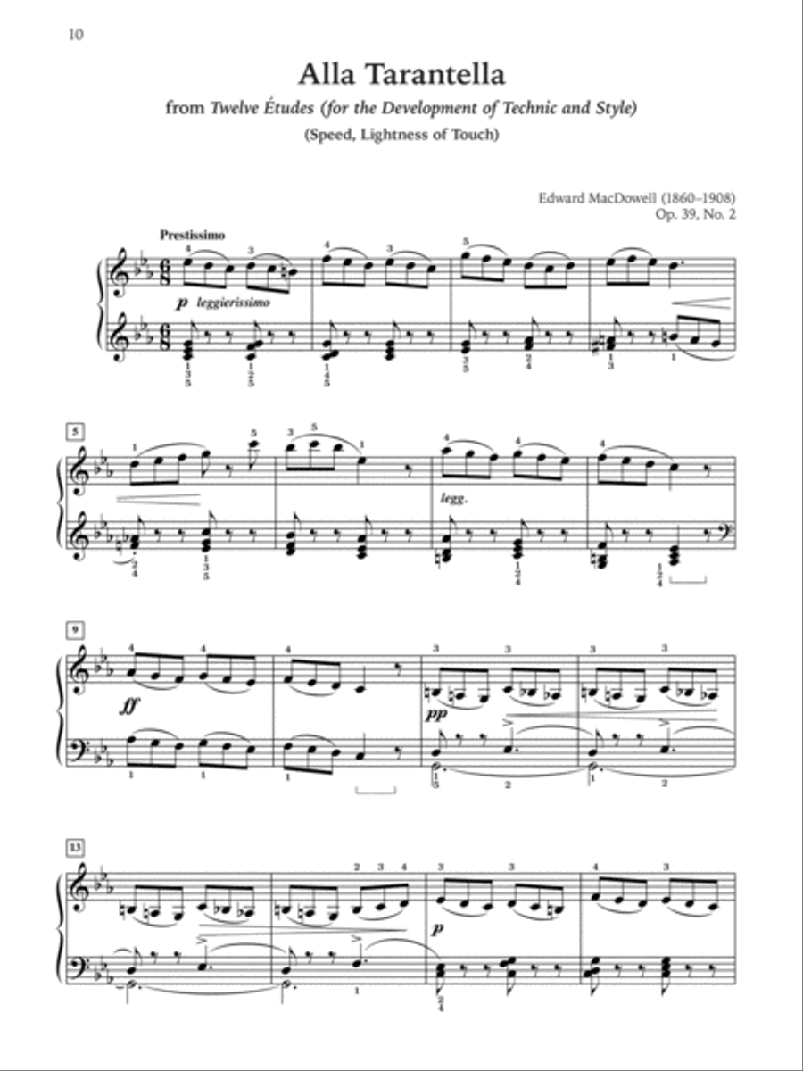 Classics for the Advancing Pianist: Edward MacDowell 1-3 (Value Pack) Piano Solo scores gallery preview page 5