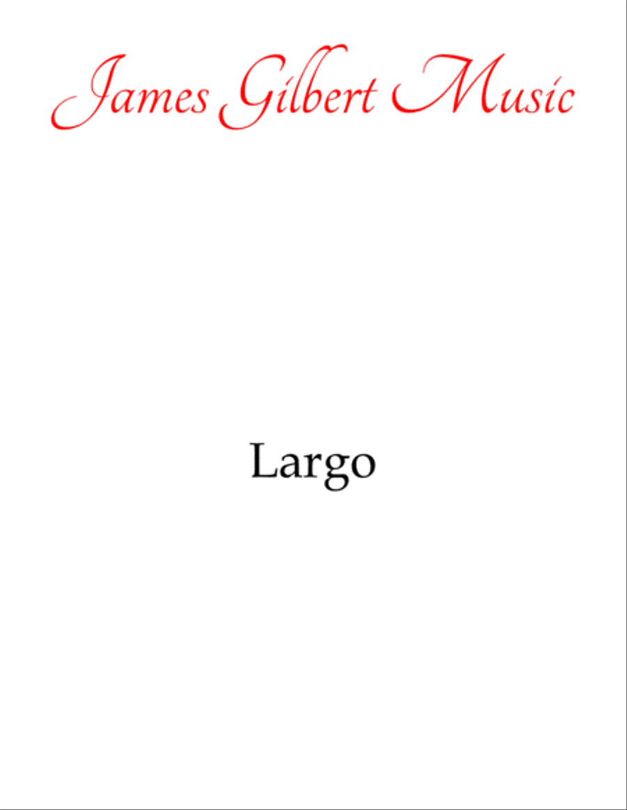 Largo Largo Piano Method scores gallery preview page 1