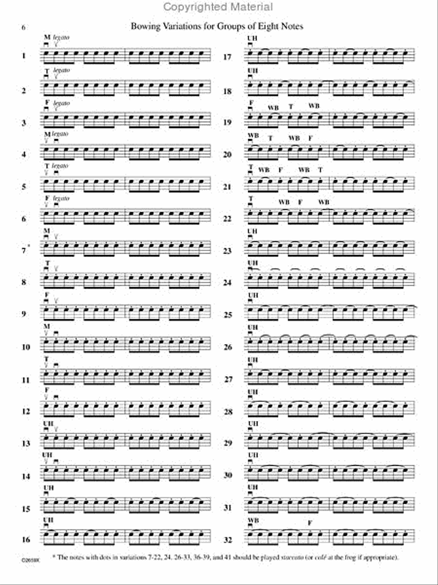 Foundation Studies for the Viola, Book 1 Viola scores gallery preview page 2