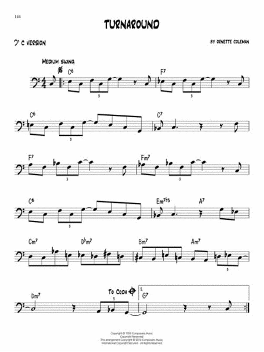 Basic Blues Basic Blues C Instrument scores gallery preview page 6