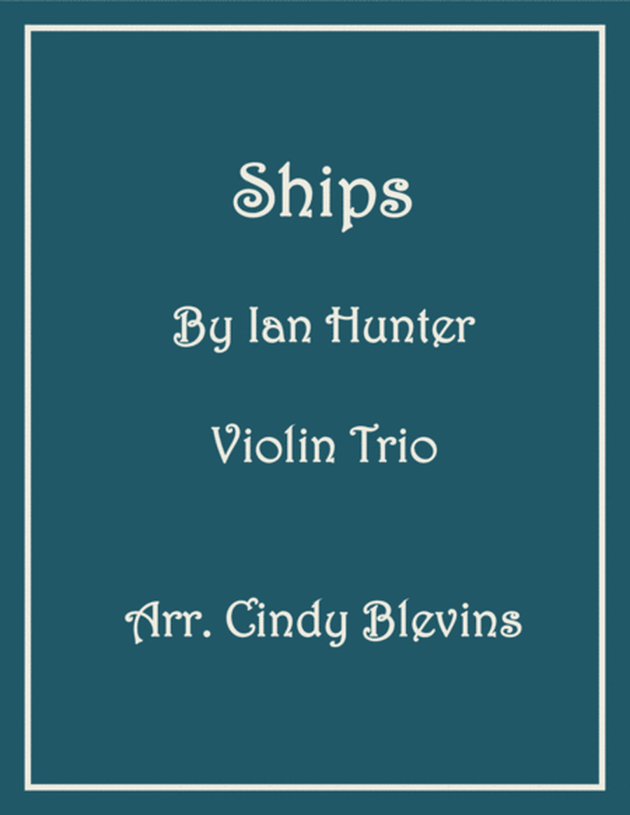 Ships, for Violin Trio image number null