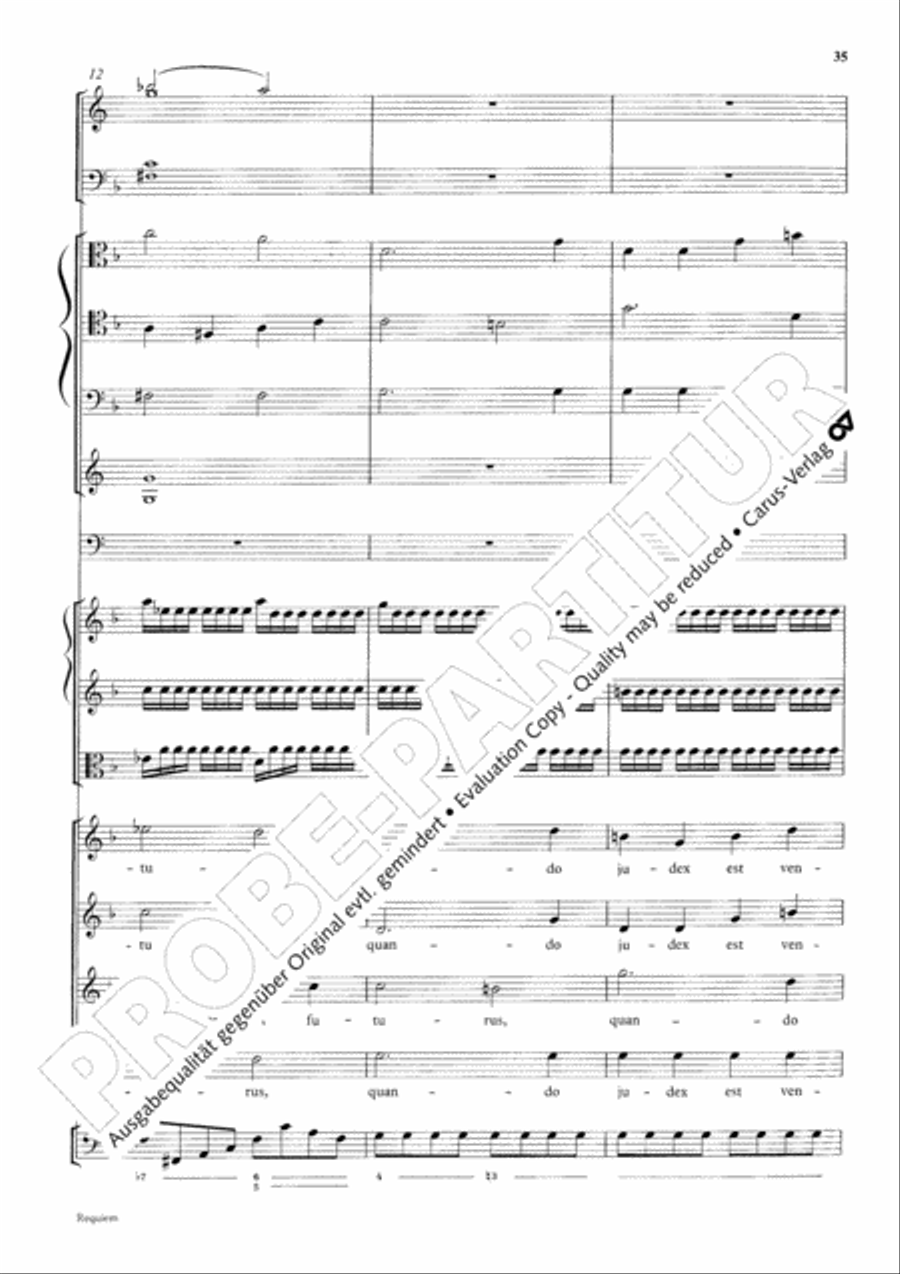 Requiem Requiem 4-Part scores gallery preview page 44