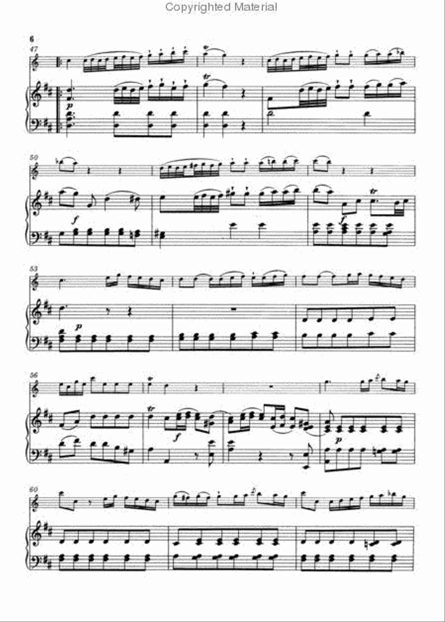 Concerto for trumpet Trumpet scores gallery preview page 4