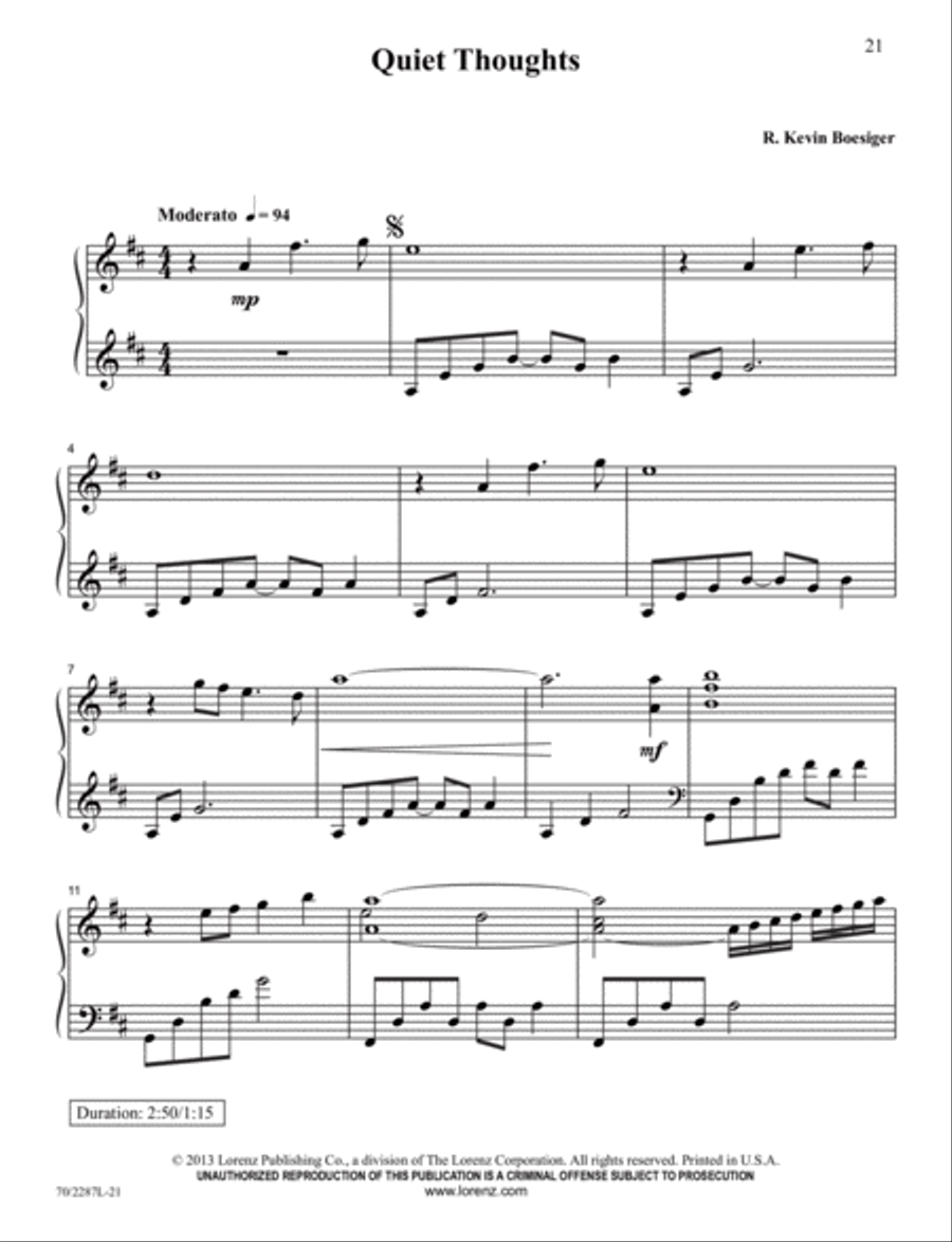 Glorious Morning! Glorious Morning! Piano Solo scores gallery preview page 9