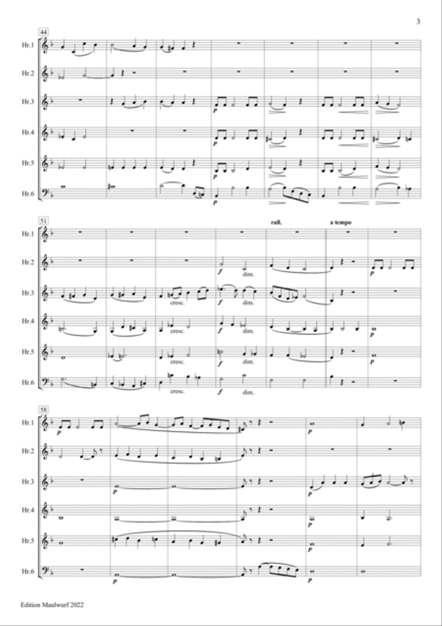 Ave Maris Stella Horn scores gallery preview page 5