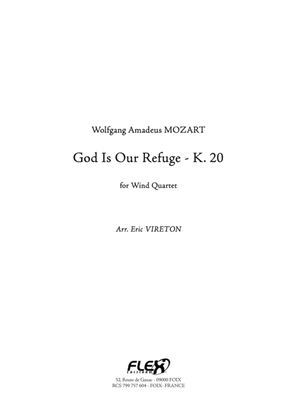 Book cover for God Is Our Refuge K. 20