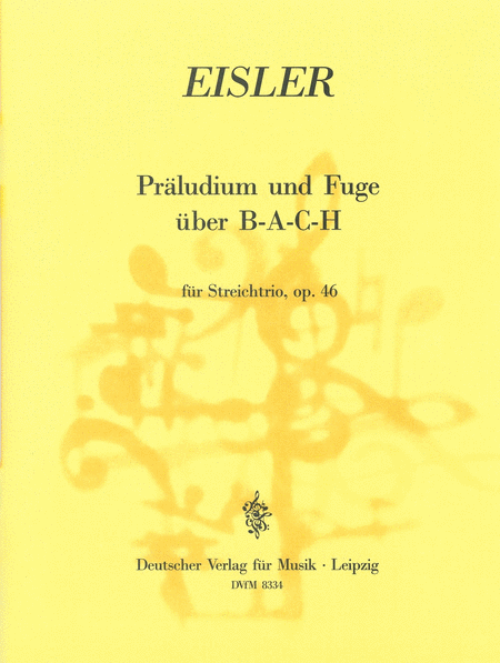 Prelude and Fugue on B-A-C-H Op. 46