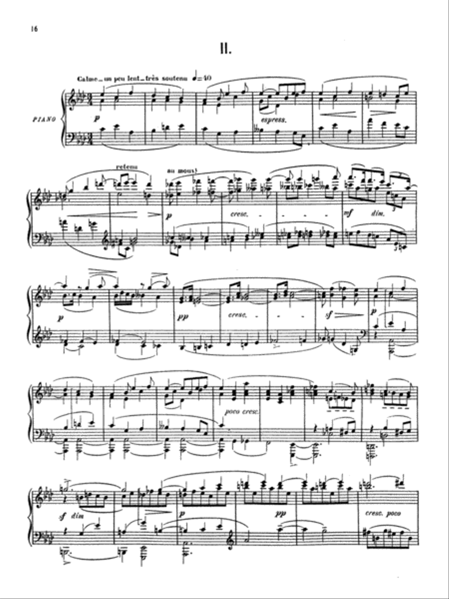 Dukas: Sonata in E flat Minor Piano Solo scores gallery preview page 1