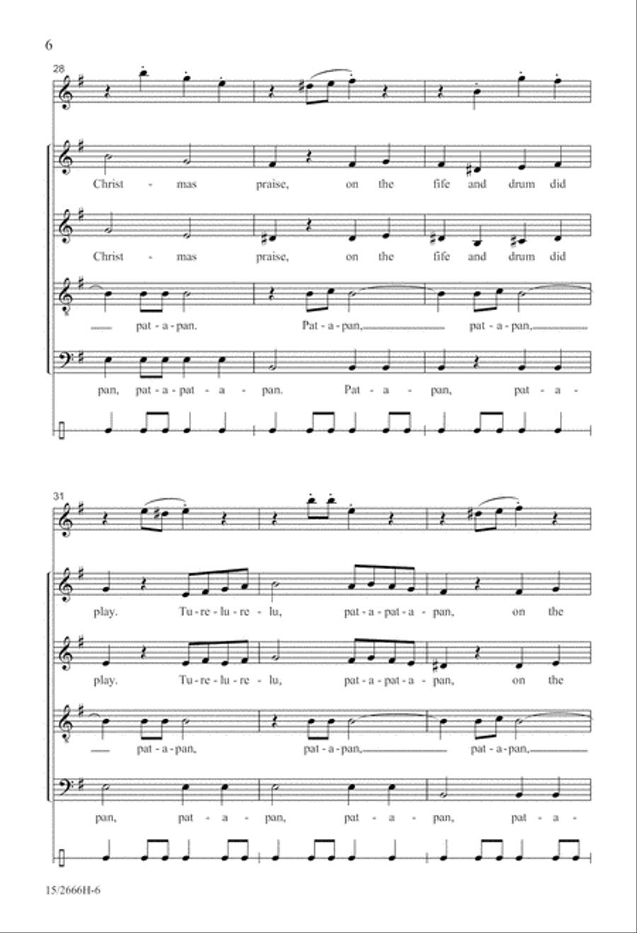 Pat-a-pan 4-Part scores gallery preview page 6