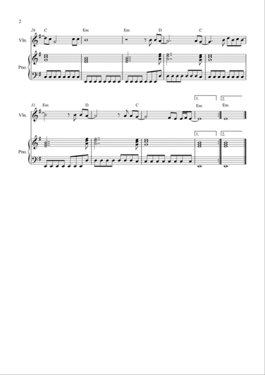 Black Violin Solo scores gallery preview page 2