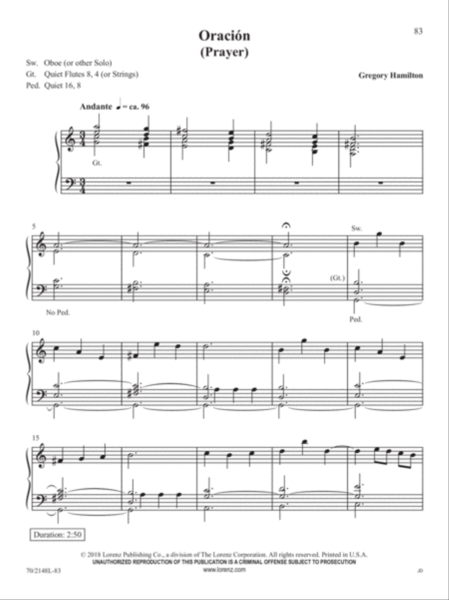 Easy Organ Library, Vol. 64 Organ Solo scores gallery preview page 28