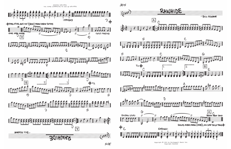 Raw Hide Voice scores gallery preview page 1